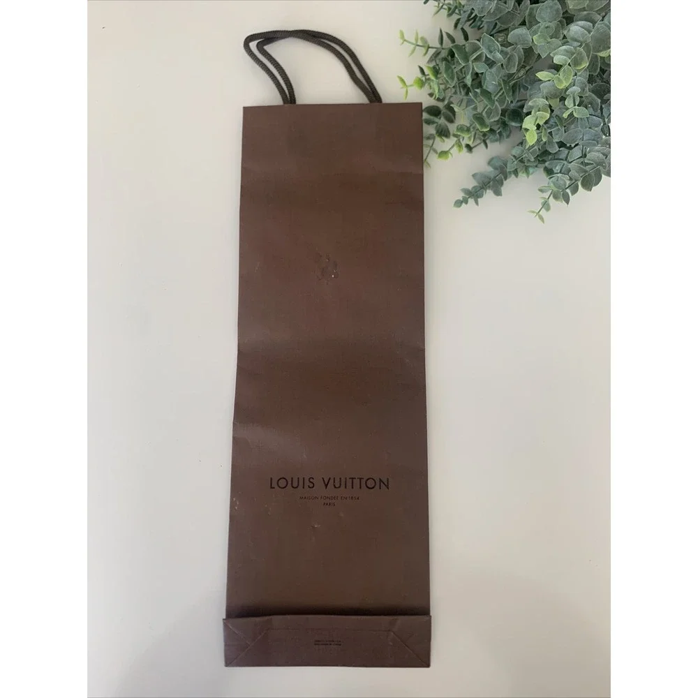 LOUIS VUITTON Authentic Paper Gift Shopping Bag 17.25